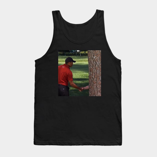 Tiger Tree Meme Tank Top by Polomaker